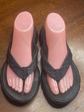 Skechers 8M Flip-Flop Sandals Performance Women's GOWALK Best Thong Sandals